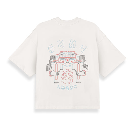 Camiseta Sampans The Lords Boxy Off White