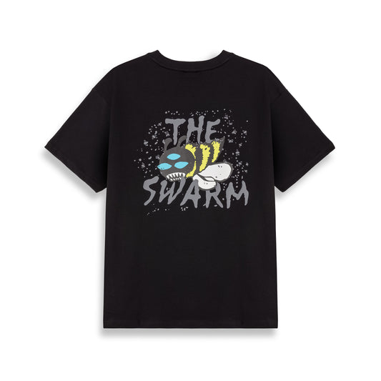 The Swarm Dc Shoes X Grimey Raw Honey Black T-shirt