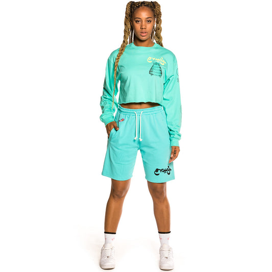 Camiseta corta de Chica Grimey Hope Unseen LS - Blue | Spring 21