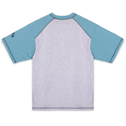 CAMISETA GRIMEY FIRE ROUTE BICOLOR OVERSIZED - BLUE | Spring 23