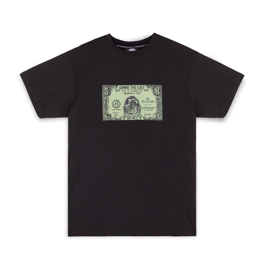 CAMISETA GRIMEY DIME SACK REGULAR - BLACK | Spring 23