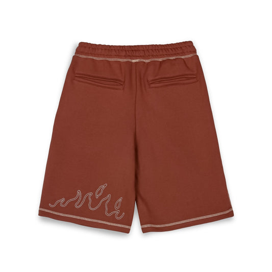 PANTALÓN CORTO GRIMEY FIRE ROUTE - BROWN | Spring 23