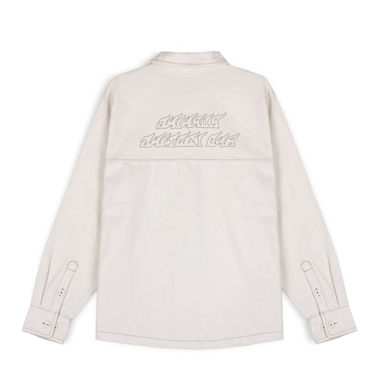 Camisa Grimey "SNOW FOX" Canvas - Cream | Winter 22