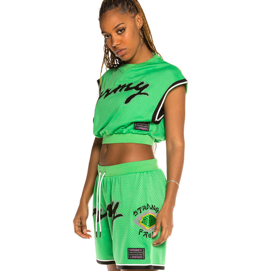 Top de Chica Grimey Strange Fruit Mesh - Green | Spring 21