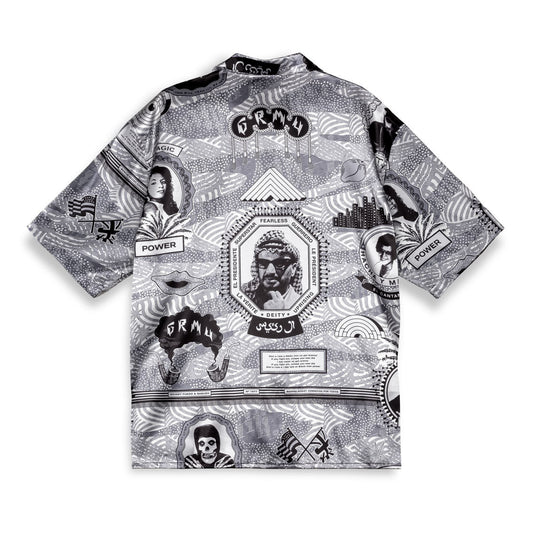 CAMISA GRIMEY SUPASTAR SATIN - BLACK | SS24