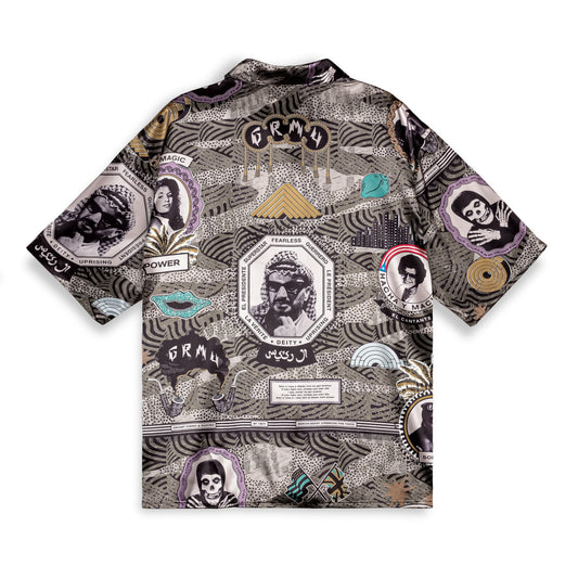 CAMISA GRIMEY SUPASTAR SATIN - GREEN | SS24