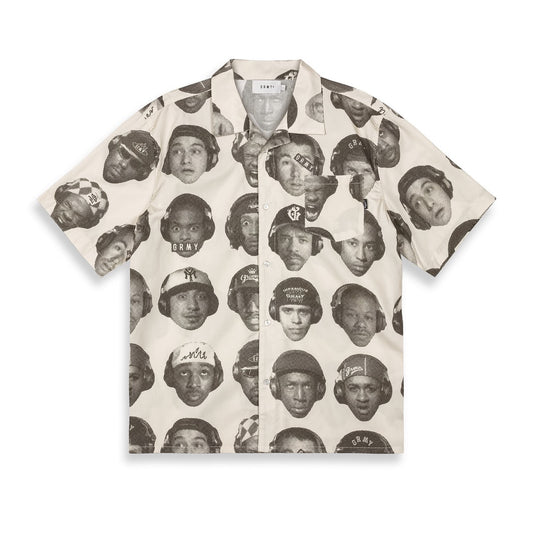 Camisa Grimey The Midnite Light Grey