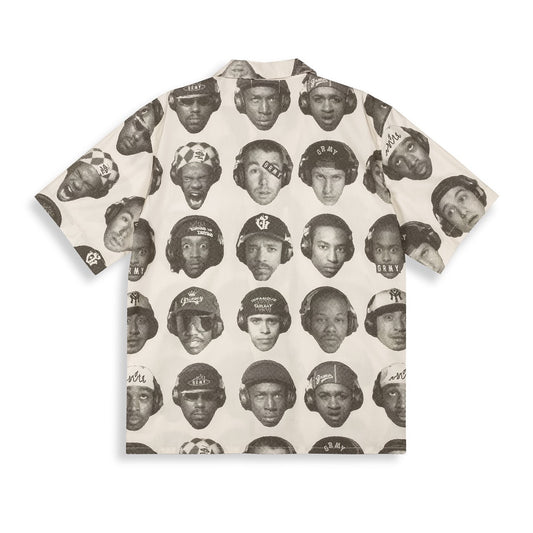 Camisa Grimey The Midnite Light Grey