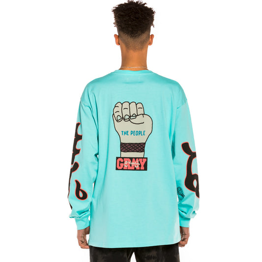 Camiseta Manga larga Grimey "Day Dreamer" - Blue | Spring 22