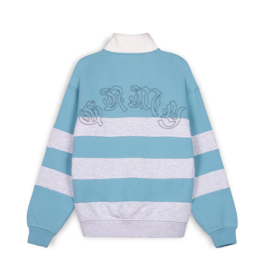 SUDADERA GRIMEY FIRE ROUTE HIGH NECK - BLUE | Spring 23