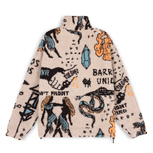 Chaqueta Grimey LOST BOYS Sherpa - Cream | Winter 22
