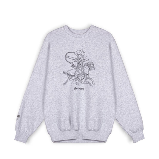 SUDADERA GRIMEY THE CLOUT NUMIDIANS - SPORT GREY | Spring 23