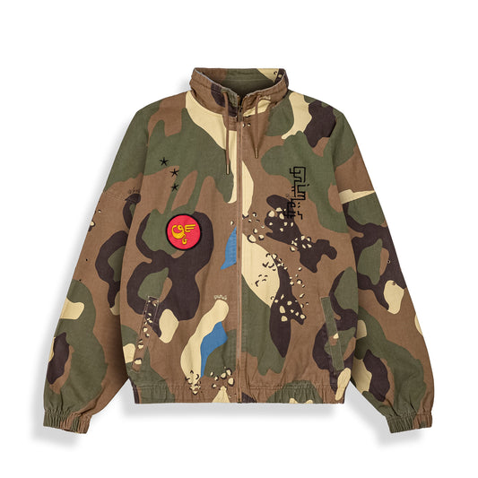 Grimey GLORIFIED Track Jacket  - Camo | Spring 22