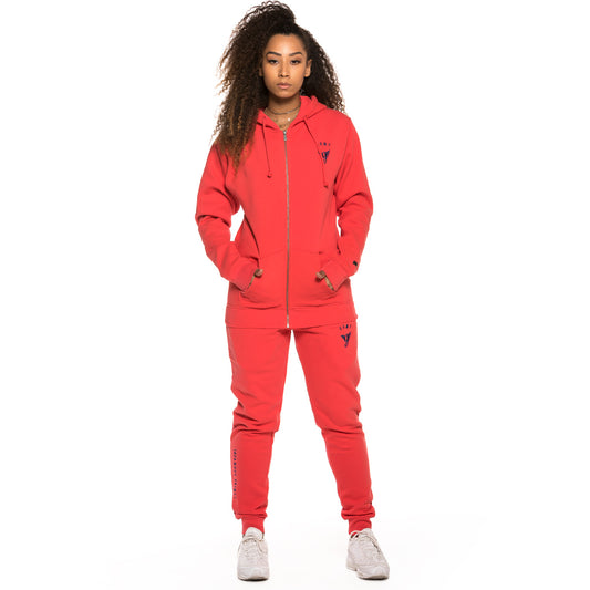 PACK ZIPPER HOODIE + PANT HERITAGE FW18 RED