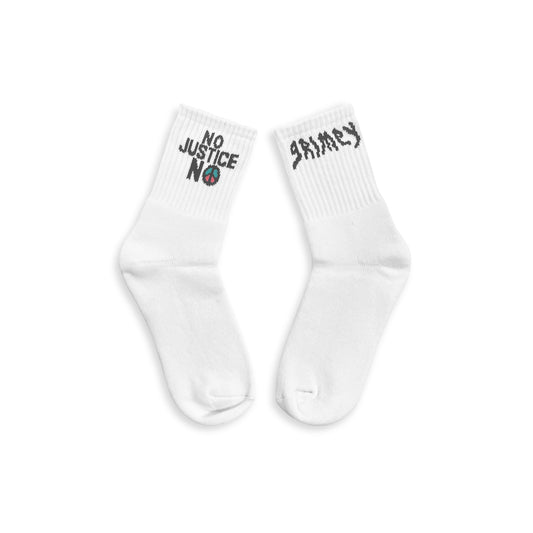Grimey Frieden im Inneren, keine Gerechtigkeit, kein Weiß Socken