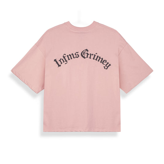 Chief Watcher Boxy Pink T-Shirt