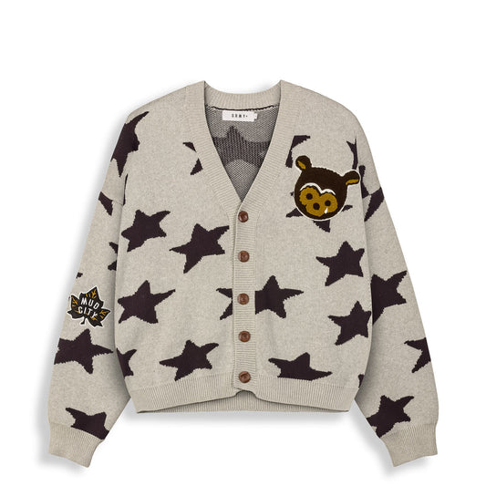 Cardigan Mud'S The Residence Light Grey