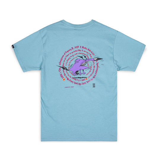 Camiseta Grimey THE TROUBLESHOOTER - Blue | Winter 22