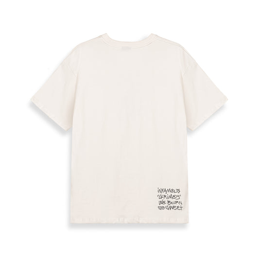 The Shelter Bucks To Burn Off White T-Shirt