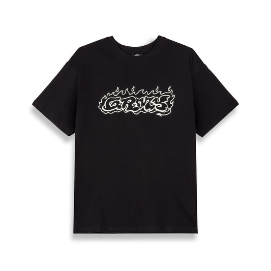 The Shelter Throw Up Black T-Shirt