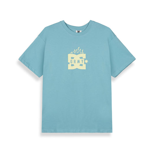 Camiseta The Swarm Dc Shoes X Grimey Blue