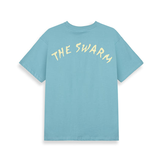 Camiseta The Swarm Dc Shoes X Grimey Blue