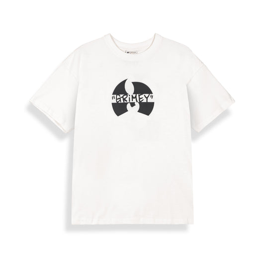 Camiseta Tical X Grimey Regular Off White