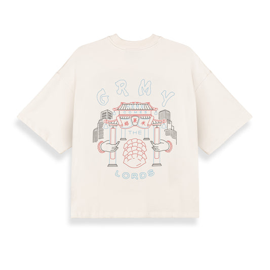 Camiseta Sampans The Lords Boxy Off White