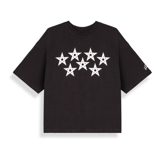 Camiseta Trikko X Grimey Boxy Negra