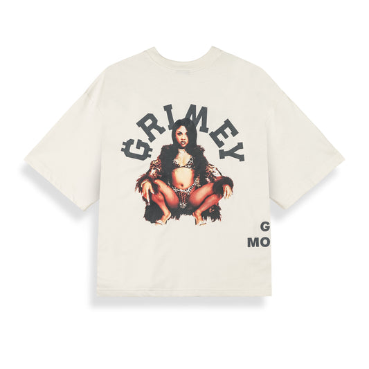 Hol dir das Geld Boxy Off White T-Shirt