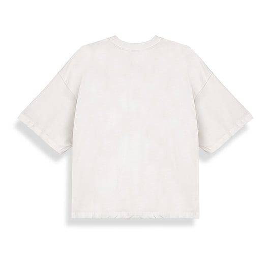 Camiseta Rise Above Boxy Off White