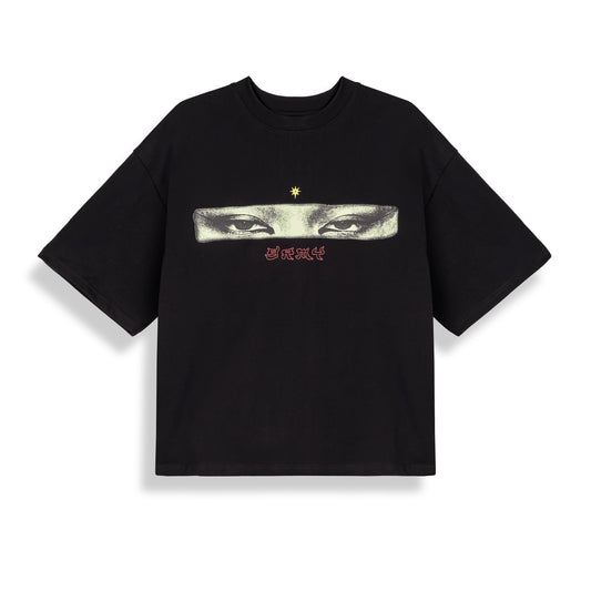 Camiseta Hans Island Boxy Black