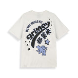 Concreat Jungle Gé Lái Mi Classic Fit Off White T-Shirt