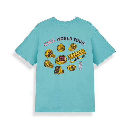 Das OG Tour Aqua T-Shirt
