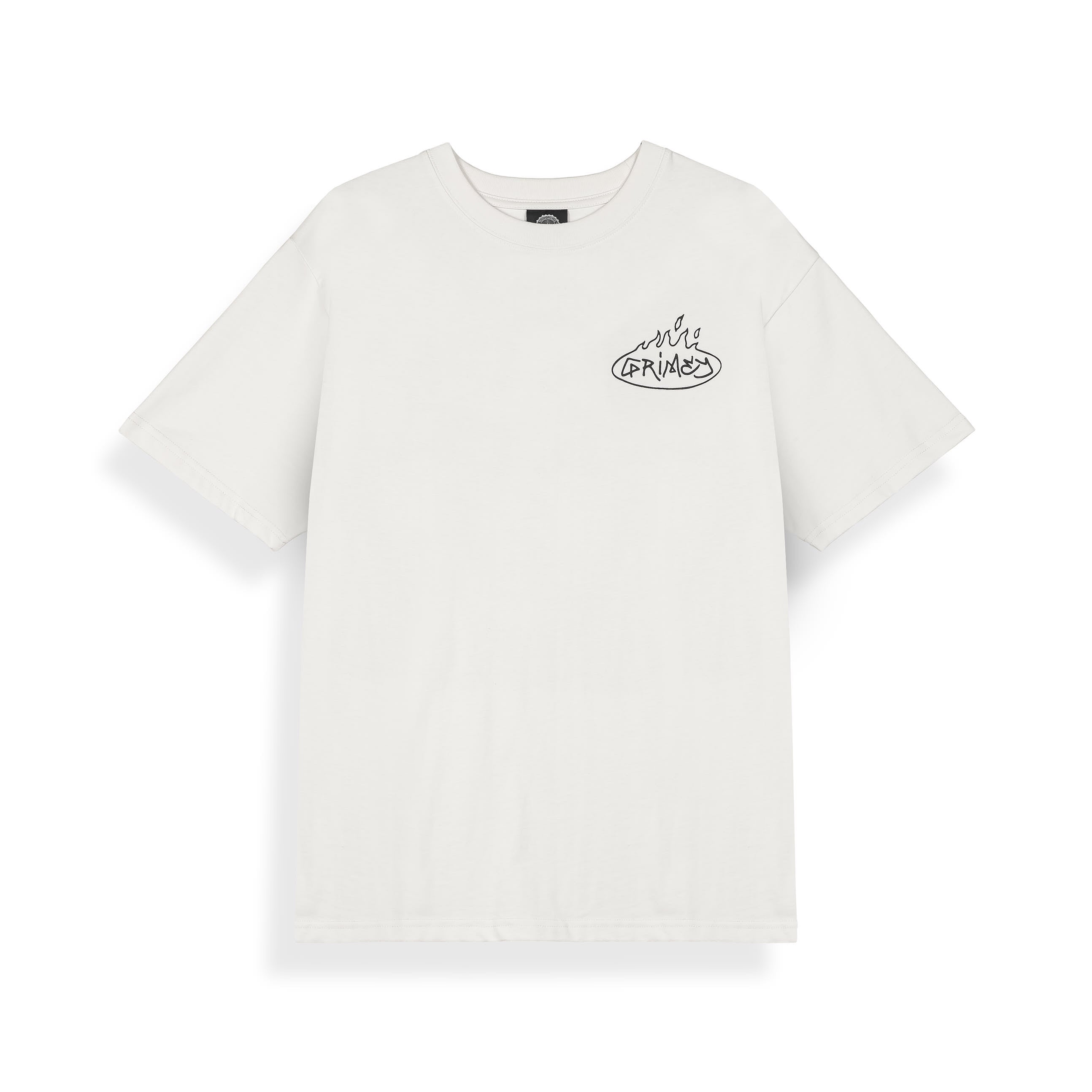 Camiseta The Character Classic Fit Off White – Grimey