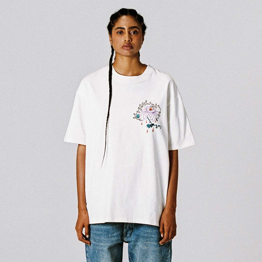 Camiseta Hans Island Classic Fit Off White