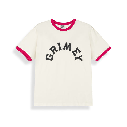 100 Miles Ringer Off White T-Shirt