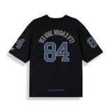 Concreat Jungle V Neck Oversized T-shirt Black