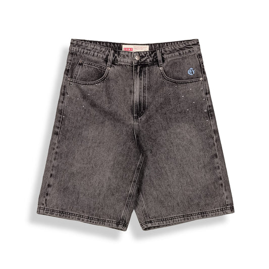 Pantalón Corto Chief Watcher Baggy Washed Black