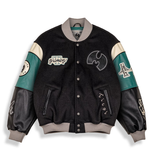 Chaqueta Tical X Grimey Baseball Black