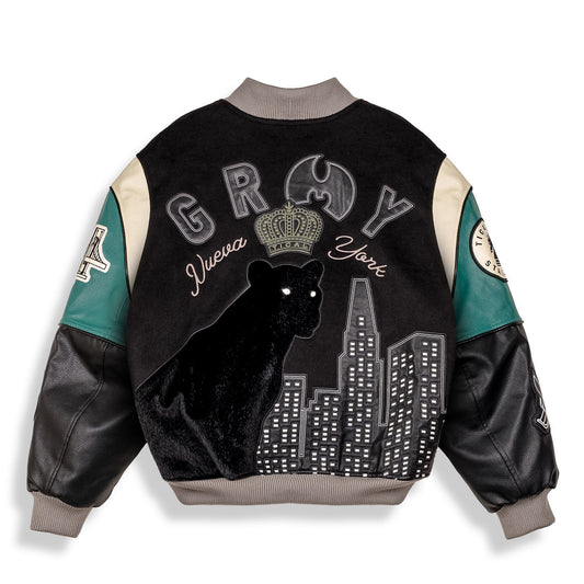 Chaqueta Tical X Grimey Baseball Black
