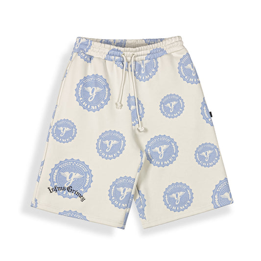 Pantalón Corto Chief Watcher All Over Print Off White