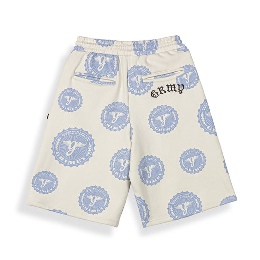 Pantalón Corto Chief Watcher All Over Print Off White