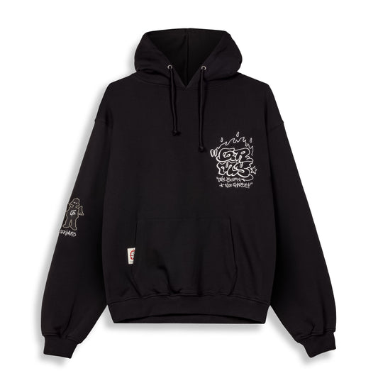 The Shelter Boxy Black Hoodie