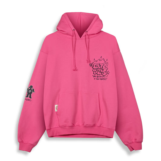 The Shelter Boxy Fuchsia Sweatshirt