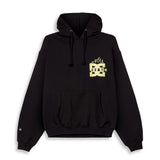 The Swarm DC Shoes X Grimey – Kastenförmiges schwarzes Sweatshirt