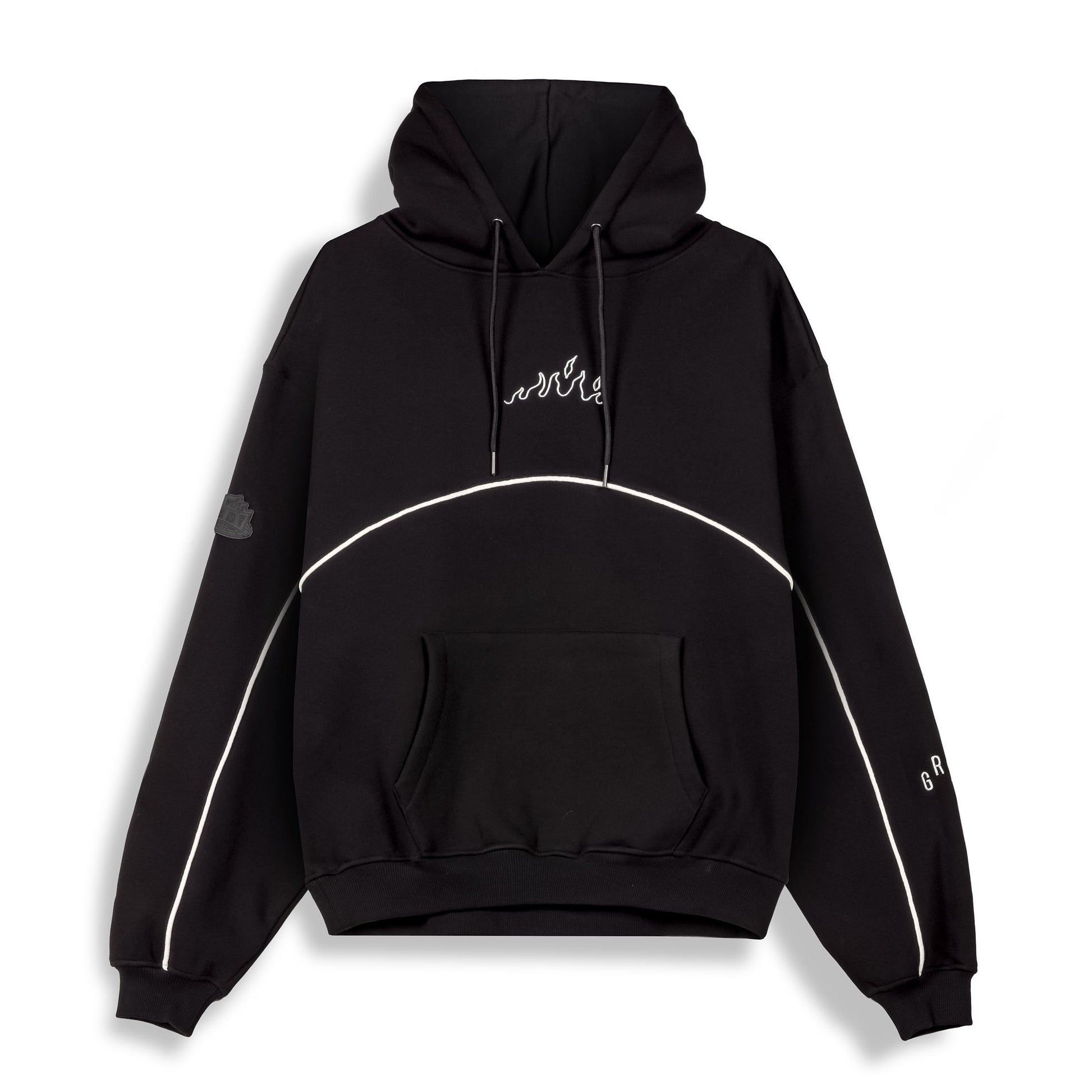 Infamous Boxy Black Sweatshirt – Grimey