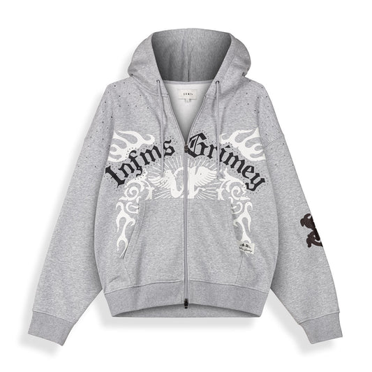 Sudadera Chief Watcher Zipper Sport Grey