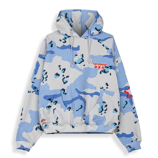 Sudadera Concreat Jungle All Over Print Boxy Blue Camo