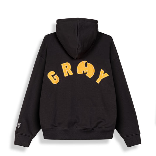 Sudadera Tical X Grimey Regular Black Yellow